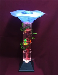 <!010>Fish Tube Electric Mist Maker (Beautiful lights & bubbles) - Each