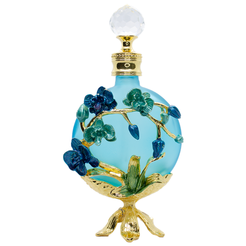 <center>1 oz. Blue Flower Vine |Dab Bottle</center>