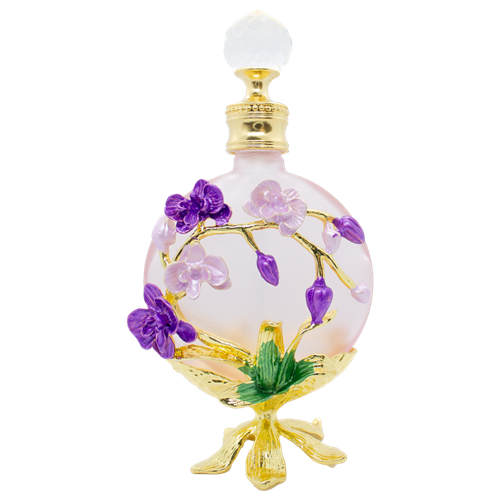 <center>1 oz. Pink Flower Vine |Dab Bottle</center>