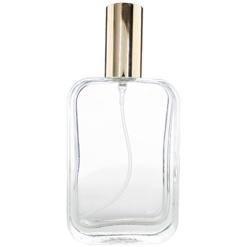 3.4oz. Rectangle Glass Spray Bottle