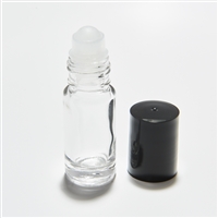 Roll-On Bottle (Black Cap)