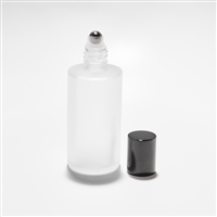 Cylinder Frosted Roll On Bottle