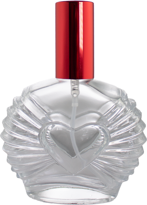 Round Heart | Red Cap| Spray Bottle